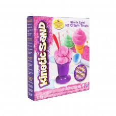 Набор песка для детского творчества - KINETIC SAND ICE CREAM (розовый)
