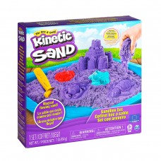 Набор песка для творчества - KINETIC SAND ЗАМОК ИЗ ПЕСКА (фиолетовый)