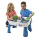 Набор песка для творчества - KINETIC SAND TABLE (голубой)