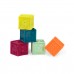 Развивающие силиконовые кубики - ПОСЧИТАЙ-КА! (мягкие цвета)