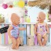 Одежда для куклы BABY BORN - ЛЮБЛЮ КУПАТЬСЯ