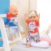Набор одежды для куклы BABY BORN - ТРЕНДОВЫЙ СПОРТИВНЫЙ КОСТЮМ (синий)