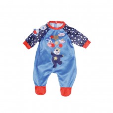 Одежда для куклы BABY born - Праздничный комбинезон (синий)
