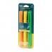Набір стрижнів для 3D-ручки 3Doodler Start - Мікс (75 шт: помаранчевий, жовтий, зелений)