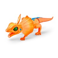 Інтерактивна іграшка Robo Alive - Оранжева плащоносна ящірка