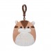 М'яка іграшка на кліпсі Squishmallows – Бурундук Мельзі (9 cm)